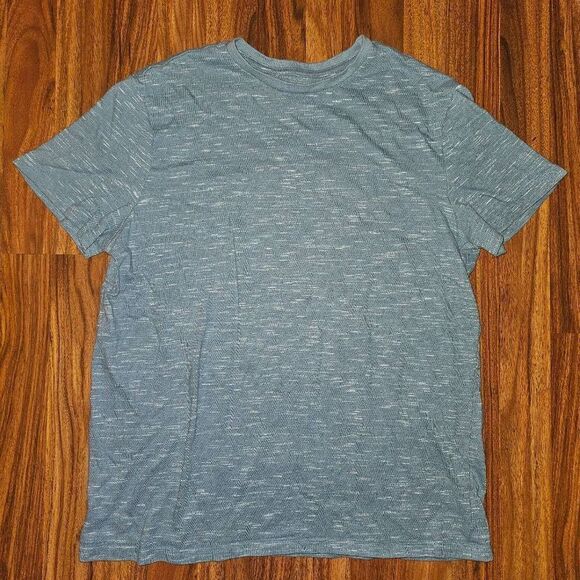 3 for $25 Goodfellow & Co Heathered Blue Comfy Tee Men's Size Large - Picture 1 of 6
